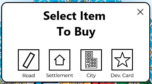 Building Interface - Roads, Settlements, and Cities