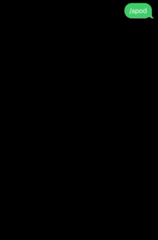 /apod command demo