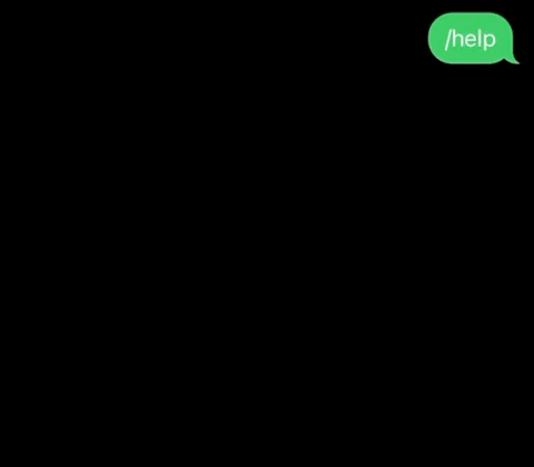 Python TextBot Demo - Help Command
