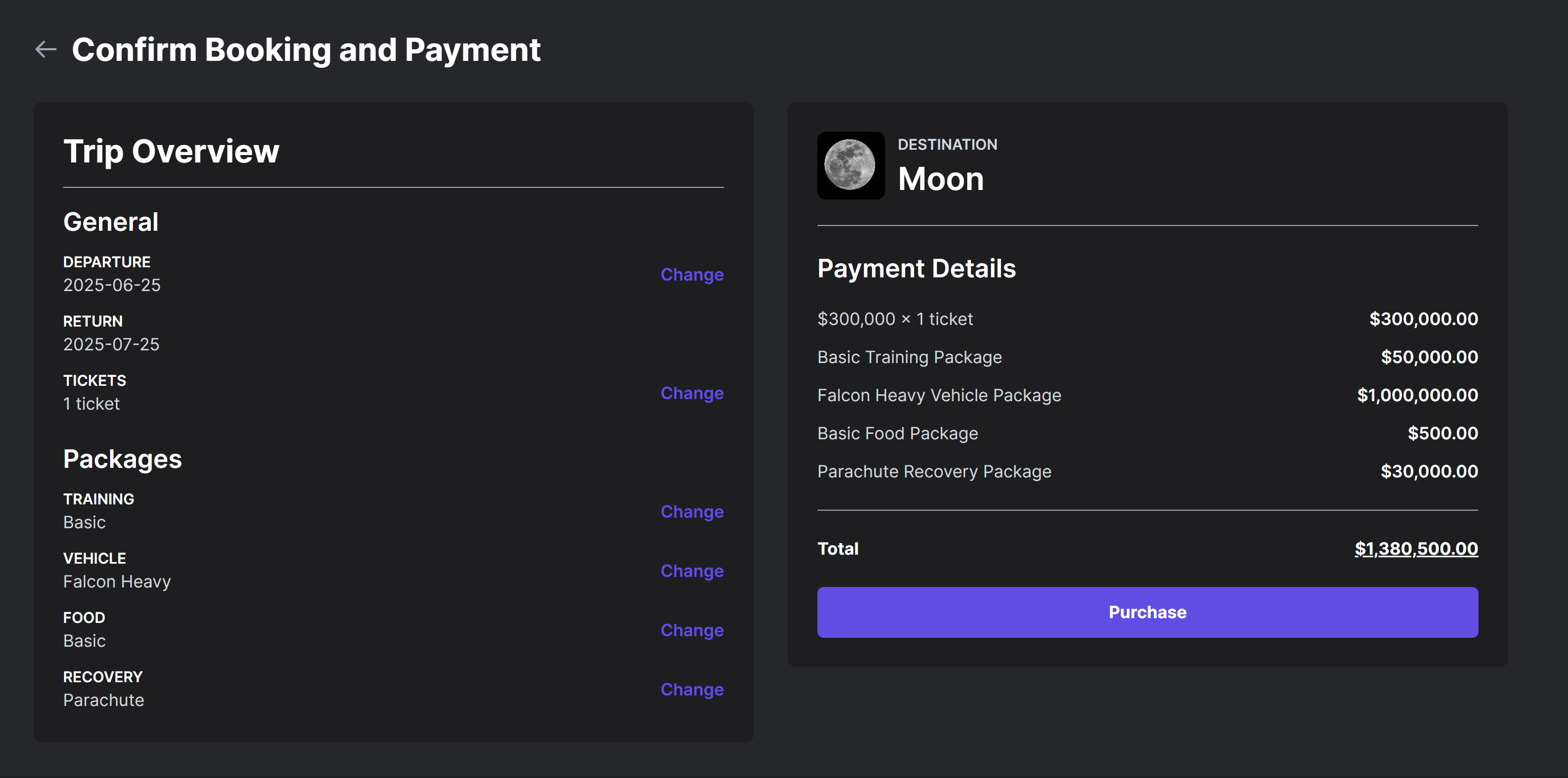 Booking System